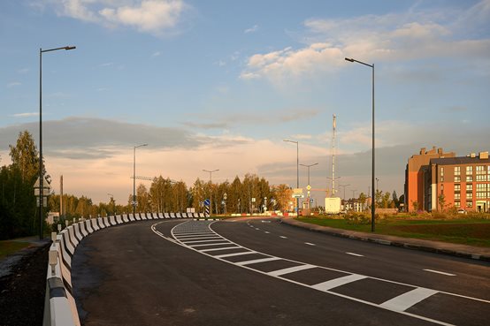 Дорога в Колодищи из Новой Боровой